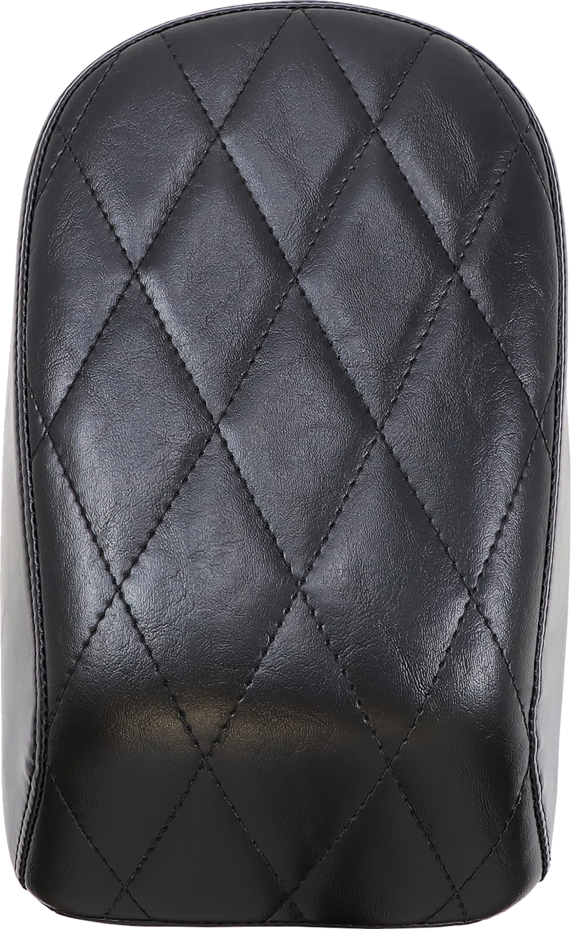Bare Bones Series Pillion Pad — Diamond Stitch - Bare Bones Pillion Pad - Diamond - Black - FL/FX '18-'23 [0802-1481]