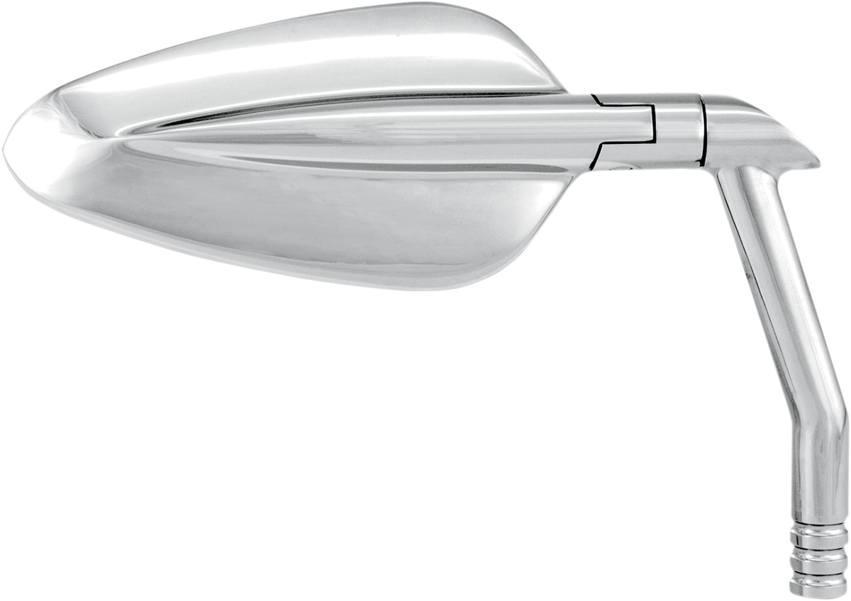 Vision Series Mirror - Mirror - Vision - Arrow - Side View - Triangle - Chrome - Left/Right [0640-0726]