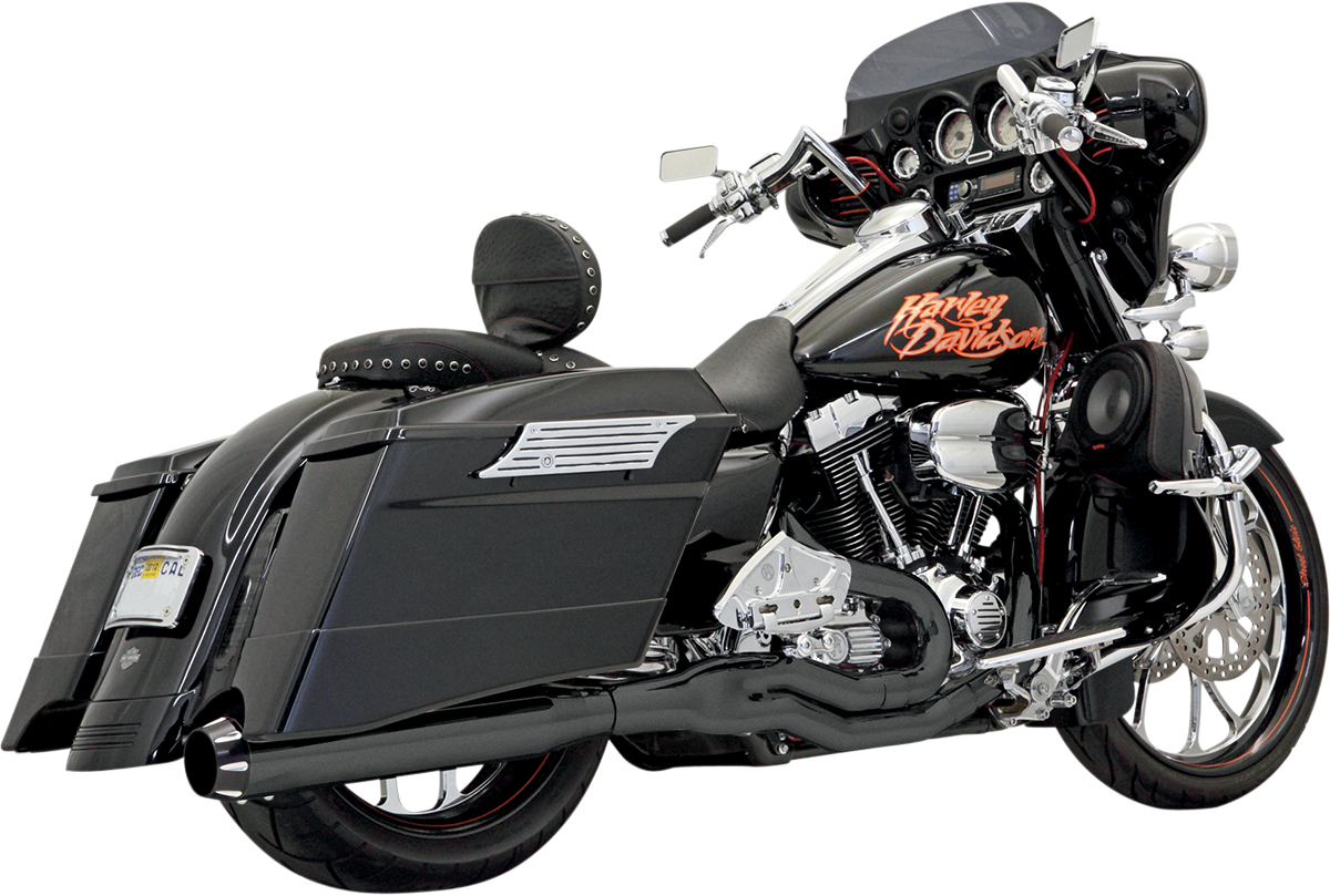 Road Rage II B1 Power 2:1 Touring Exhaust - B1 2:1 Exhaust - Black [1800-1285]