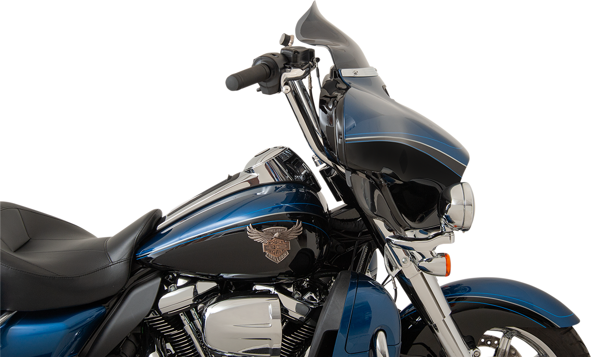 Flare® Windshield - 8-1/2" - Dark - Smoke - '14-'25 FLH [2310-0477]