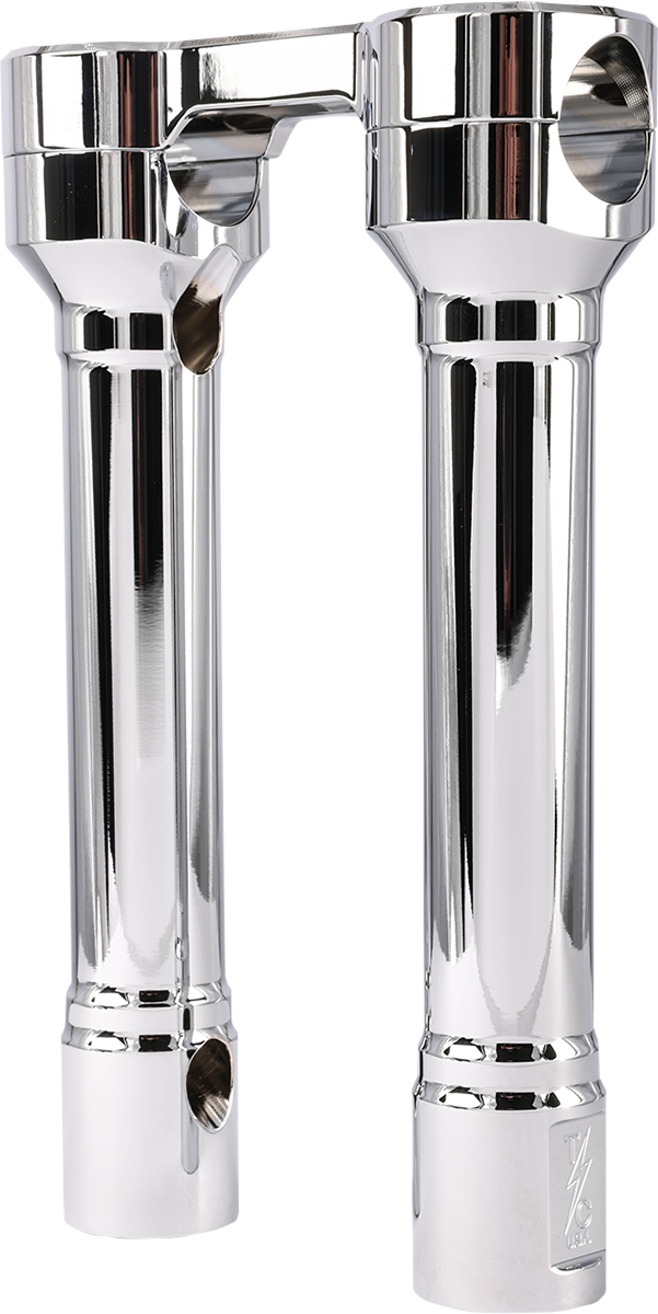 Hole Shot Risers - 8" - Chrome [0602-1243] - Image 2