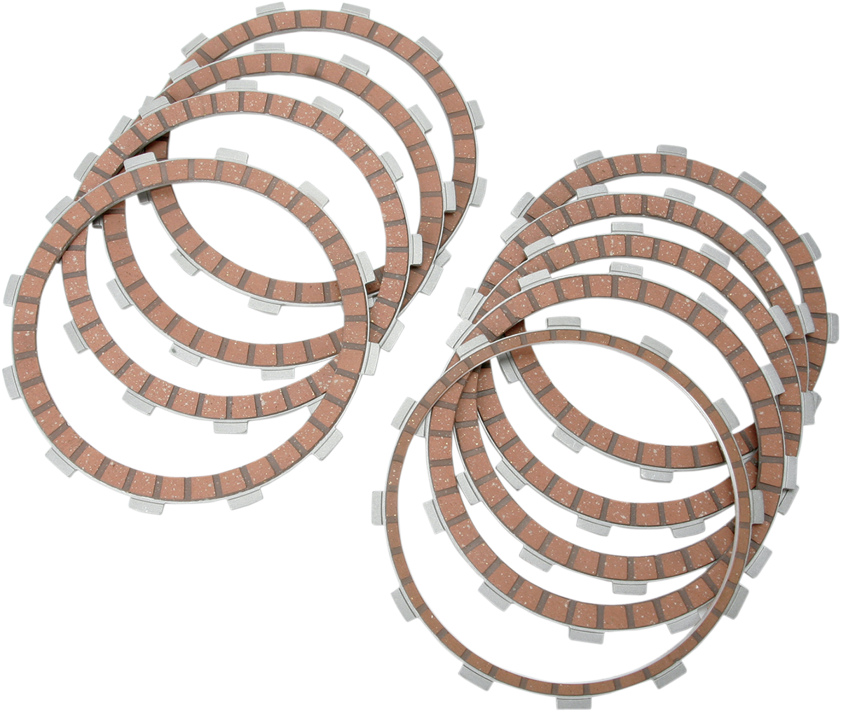 High-Performance Clutch Plate Kit - Clutch Fibers - Twin Cam [1131-0279]