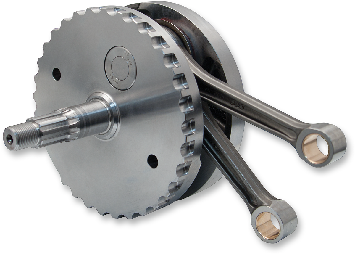 Replacement Flywheel Assembly - Flywheel Assembly - 4-5/8" - w/o Sprocket Bearing Race - Twin Cam "B" w/124" S&S Motor '00 -'06 [0922-0159]