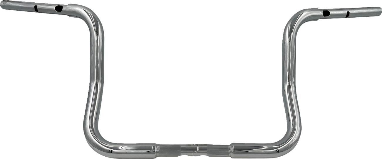 1-1/4" EZ Install Round Top Handlebar - 12" - Chrome [0601-6366]