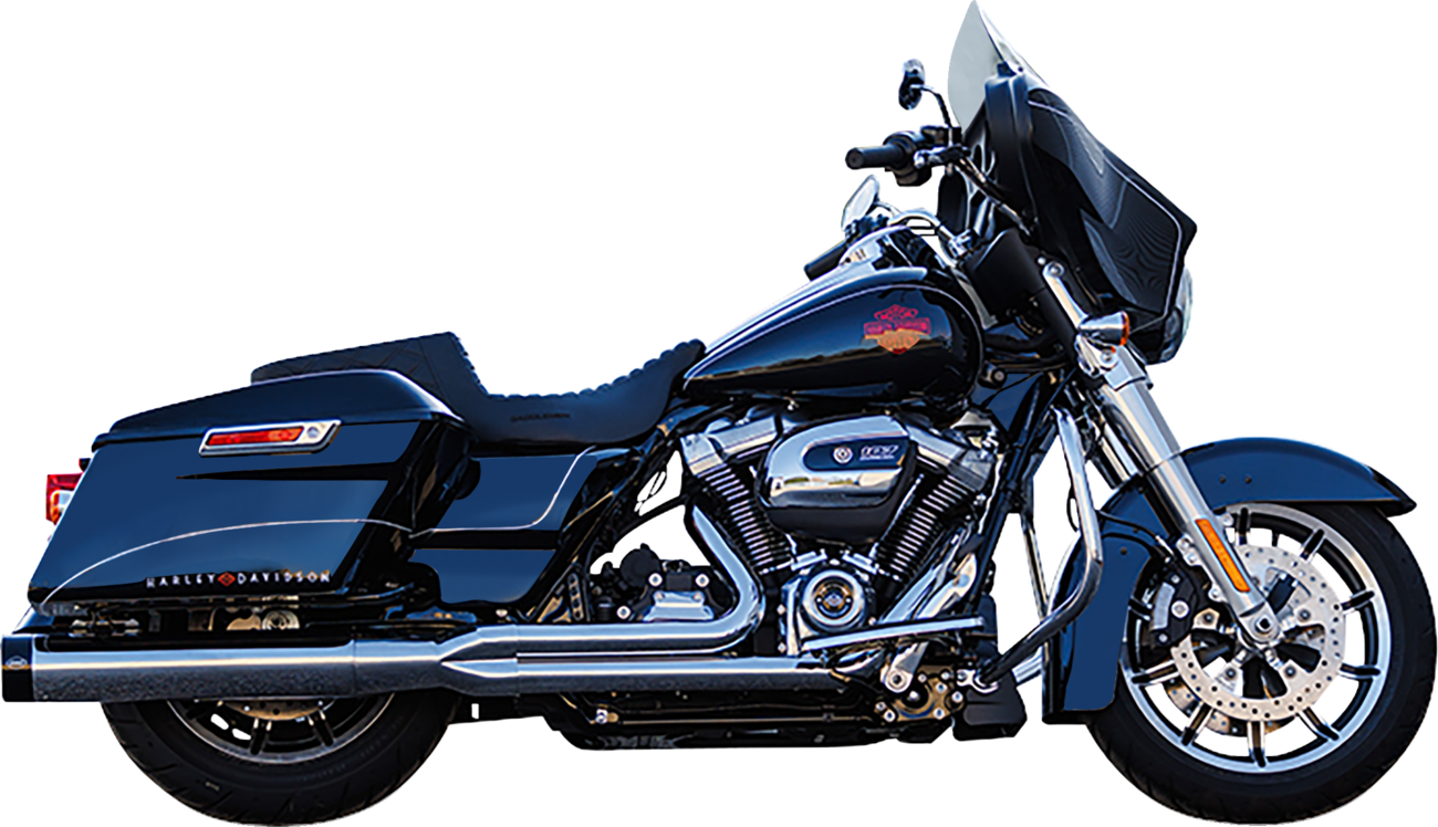 2-into-1 Sidewinder Exhaust System - 50-State - Chrome - M8 Touring [1800-2731] - Image 4