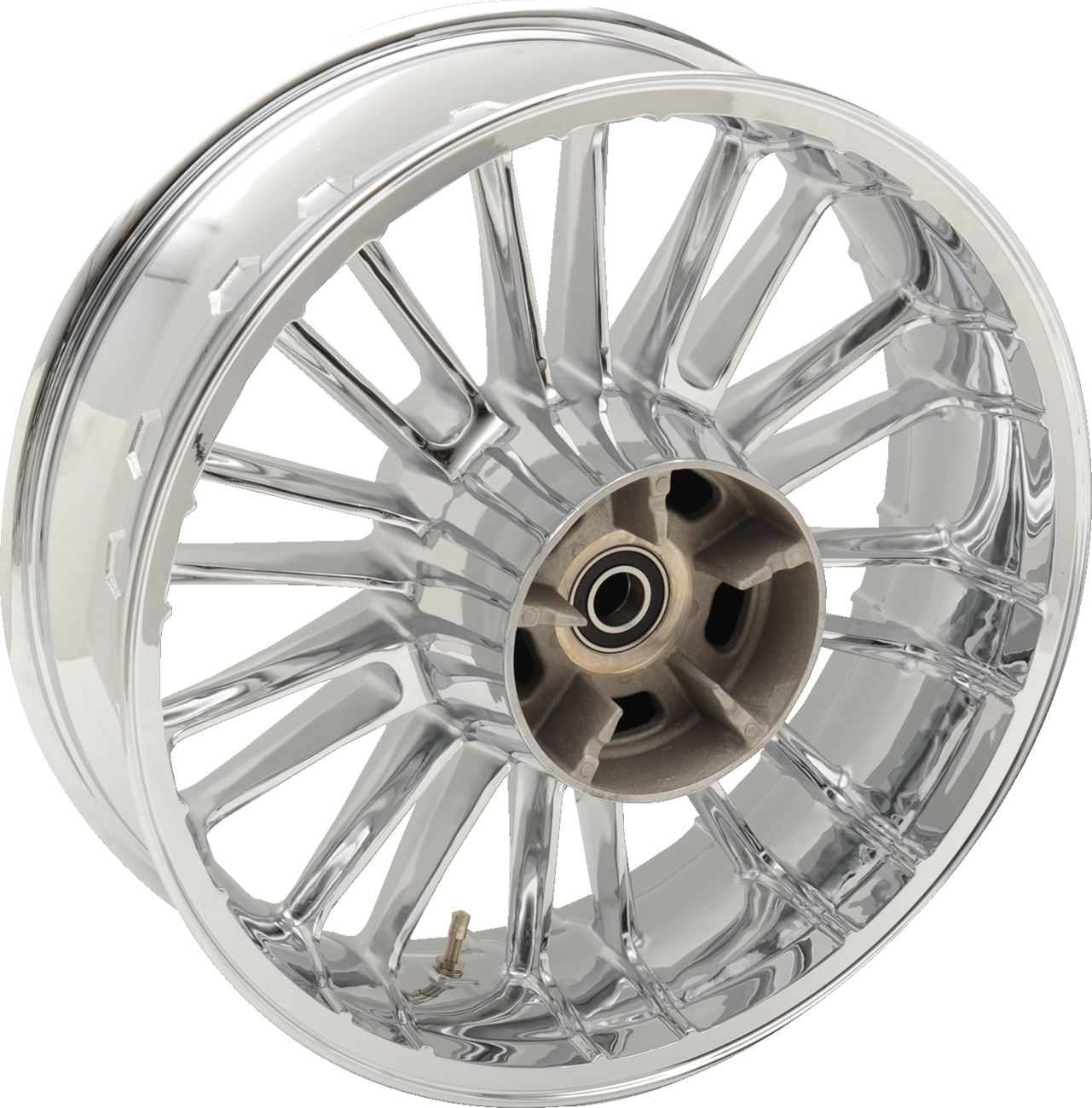 Atlantic Precision Cast 3D Wheel - Wheel - Atlantic 3D - Rear - Single Disc/without ABS - Chrome - 18x5.5 - '09+ FL [0202-2111] - Image 2