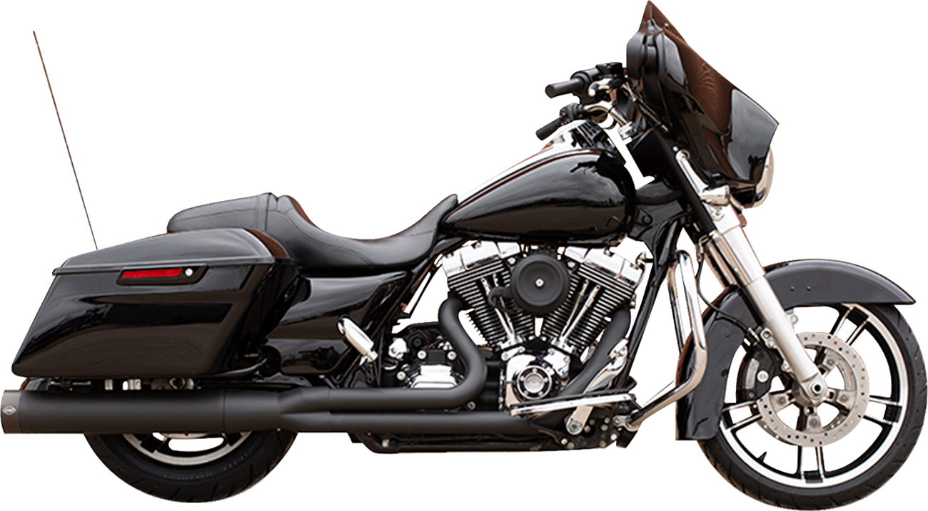2-into-1 Sidewinder Exhaust System - 50 State - Black - Touring '07-'16 [1800-2741]