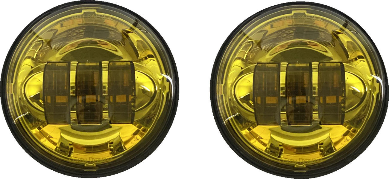 LED Passing Lamps - 4-1/2" Passing Lamps - LED - Yellow [2001-2685]