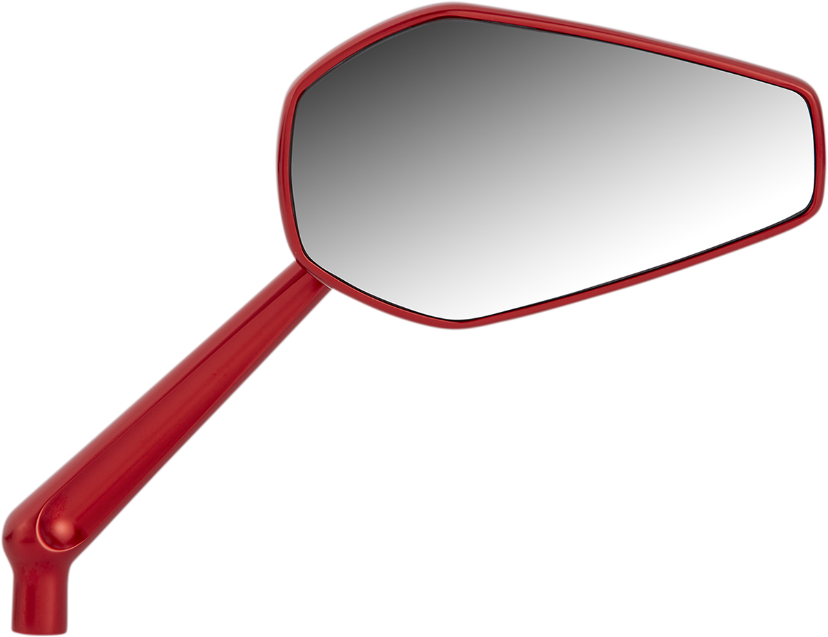 Mini Stocker Forged Mirror - Mirror - Mini/Stocker - Side View - Hexagon - Red - Left [0640-1388] - Image 2