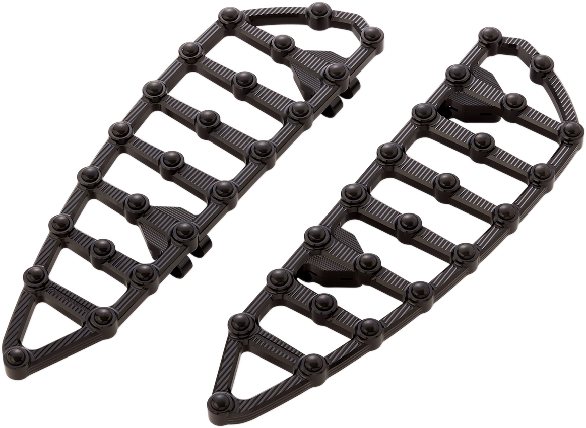 MX Billet Floorboards - MX Driver Floorboards - Black [1621-0942]