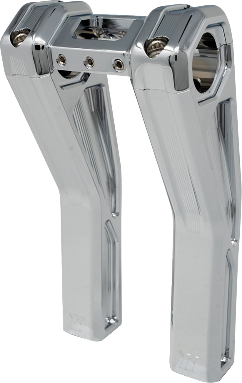 Ascent Pro Risers - Pullback - 8" - Chrome [0602-1556] - Image 2