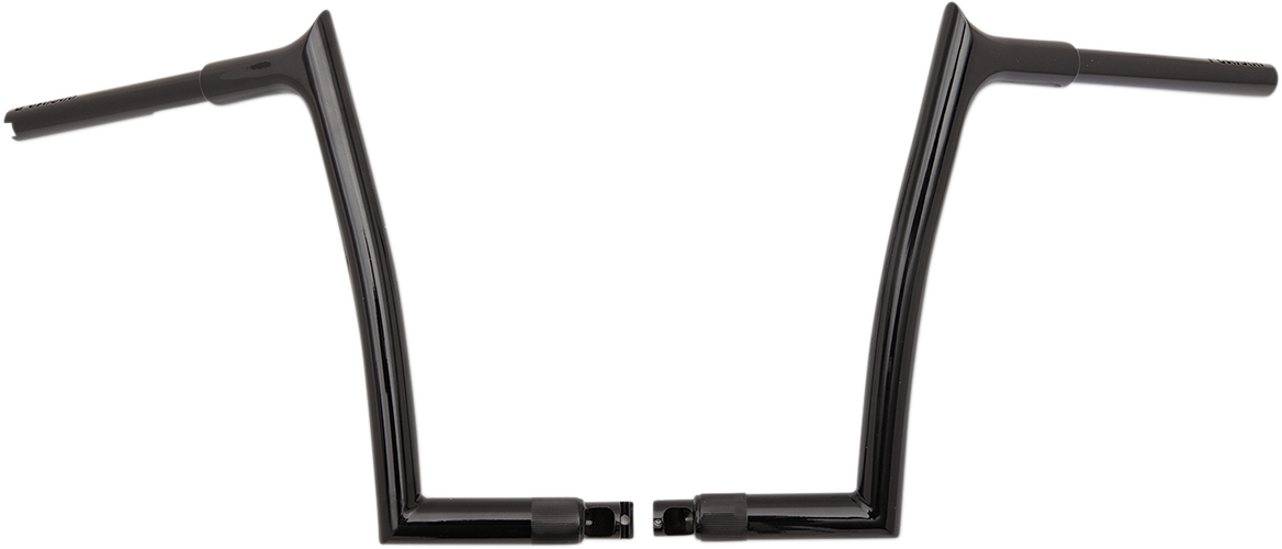 1-1/4" EZ Install Pointed Top Handlebar - 12" - Black [0601-4821] - Image 2