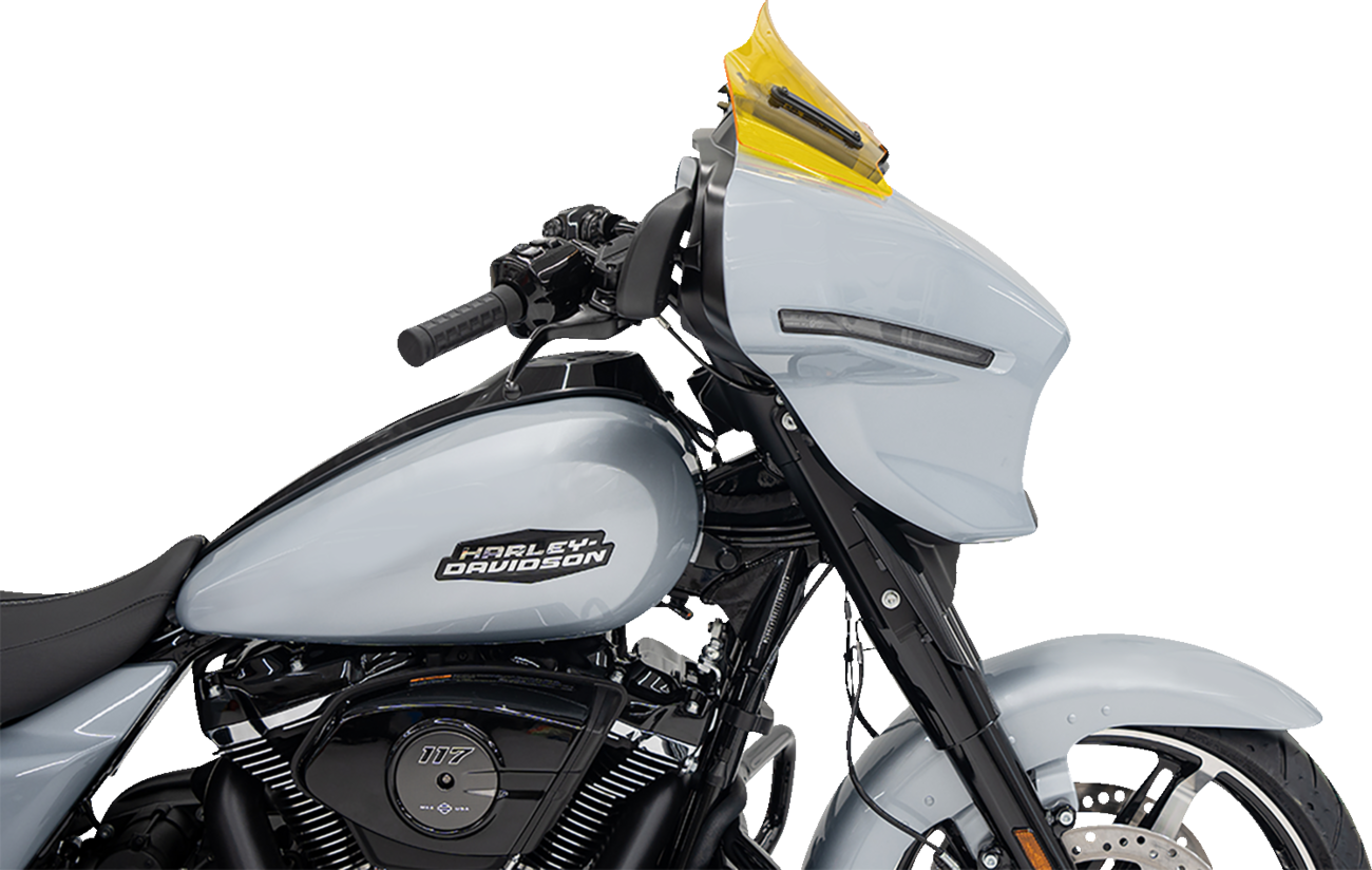 Kolor Flare® Windshield - 8" - Yellow - '23-'25 FLHX [2310-0880] - Image 2