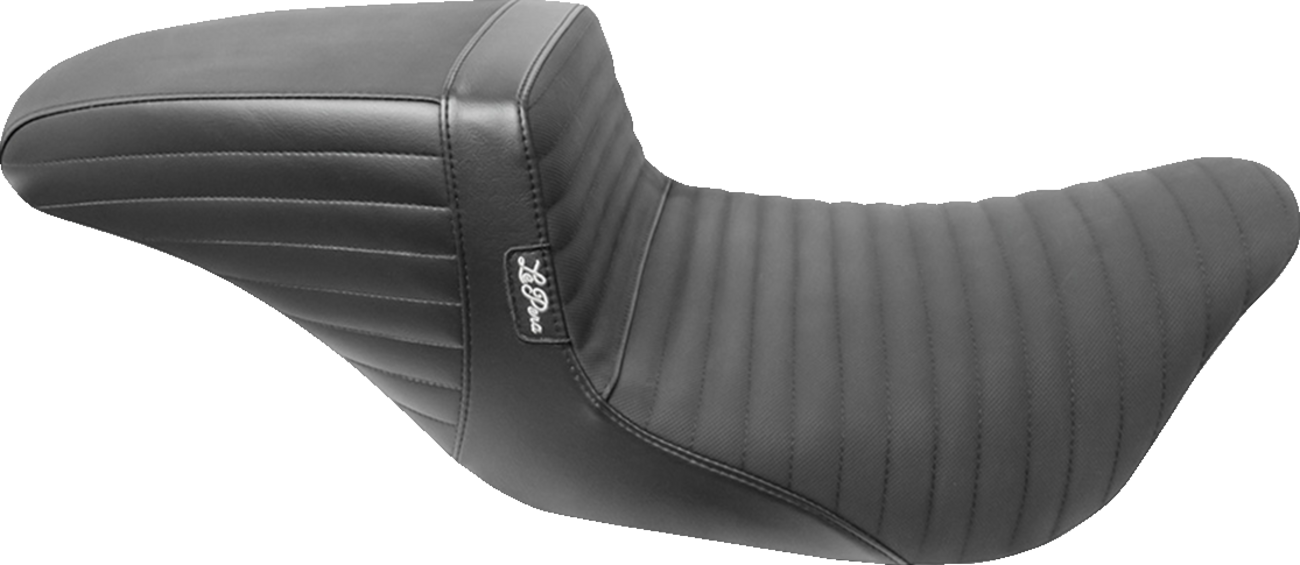 Kickflip Seat — Pleated w/Gripp Tape - Kickflip Seat - Pleated w/ Gripp Tape - Black - FL '08-'23 [0801-1123]