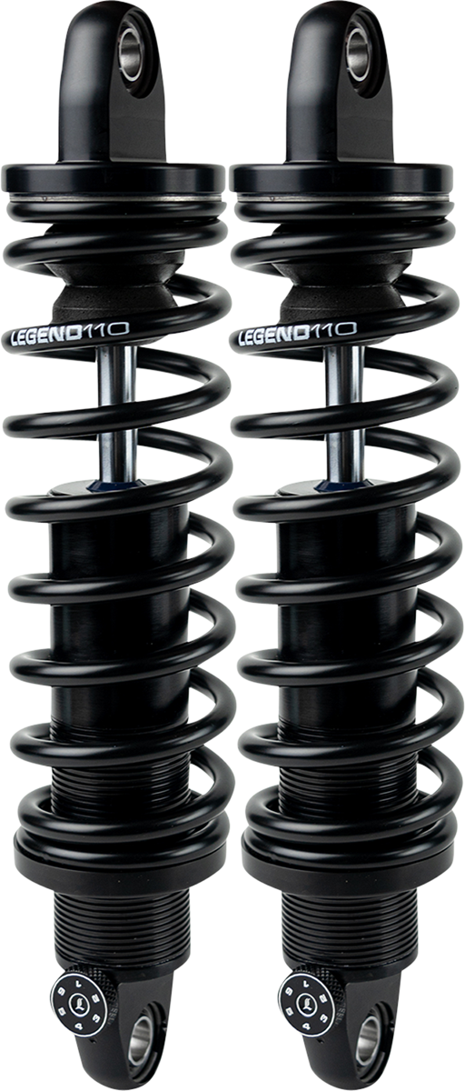 Legend REVO-A Coil Suspension For Dyna Models - REVO-A Adjustable Dyna Coil Suspension - 13" - Black - Heavy-Duty [1310-0949] - Image 2