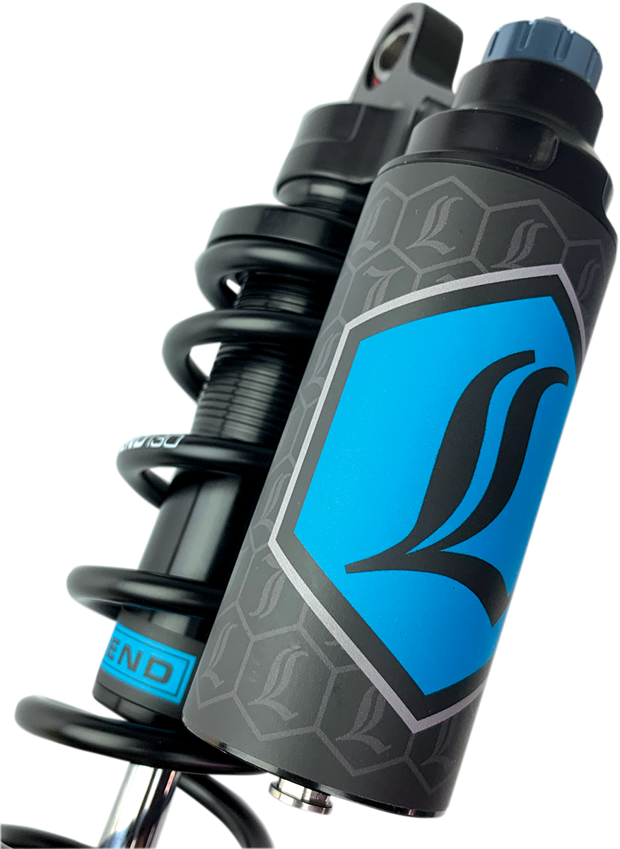 Legend REVO ARC Piggyback Coil Suspension for FXD Models - REVO ARC Piggyback Shocks - 14" - Heavy Duty - Black - '99-'17 Dyna [1310-1893] - Image 2