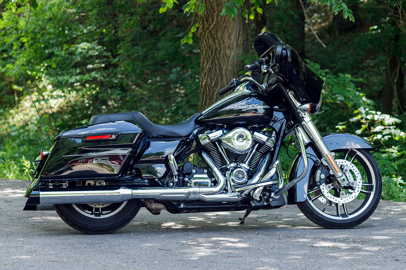 4-1/2" MK45 Cutlass Performance Mufflers - 4-1/2" Chrome MK45 Cutlass Performance Mufflers [1801-1494] - Image 3