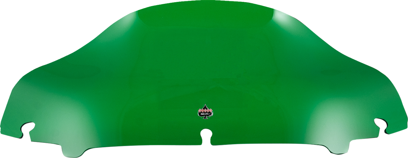 Kolor Flare® Windshield - 6-1/2" - Green - '14-'25 FLH/FLHT/FLHX [2310-0805] - Image 2