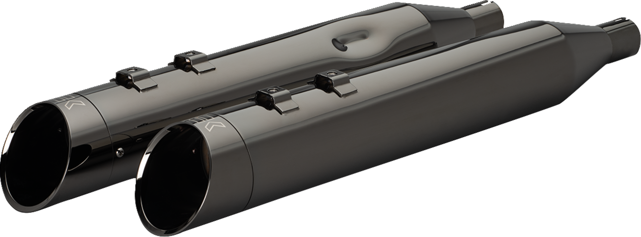 4-1/2" HP-Plus® Slip-On Mufflers with Edge Tip - Eclipse® - M8  [1801-1823]