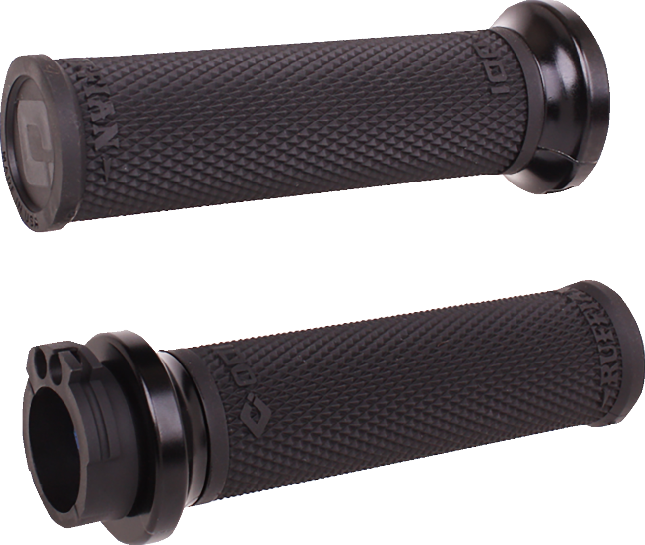 Ruffian Lock-On Street Grips - Cable - Black/Black [0630-3395]