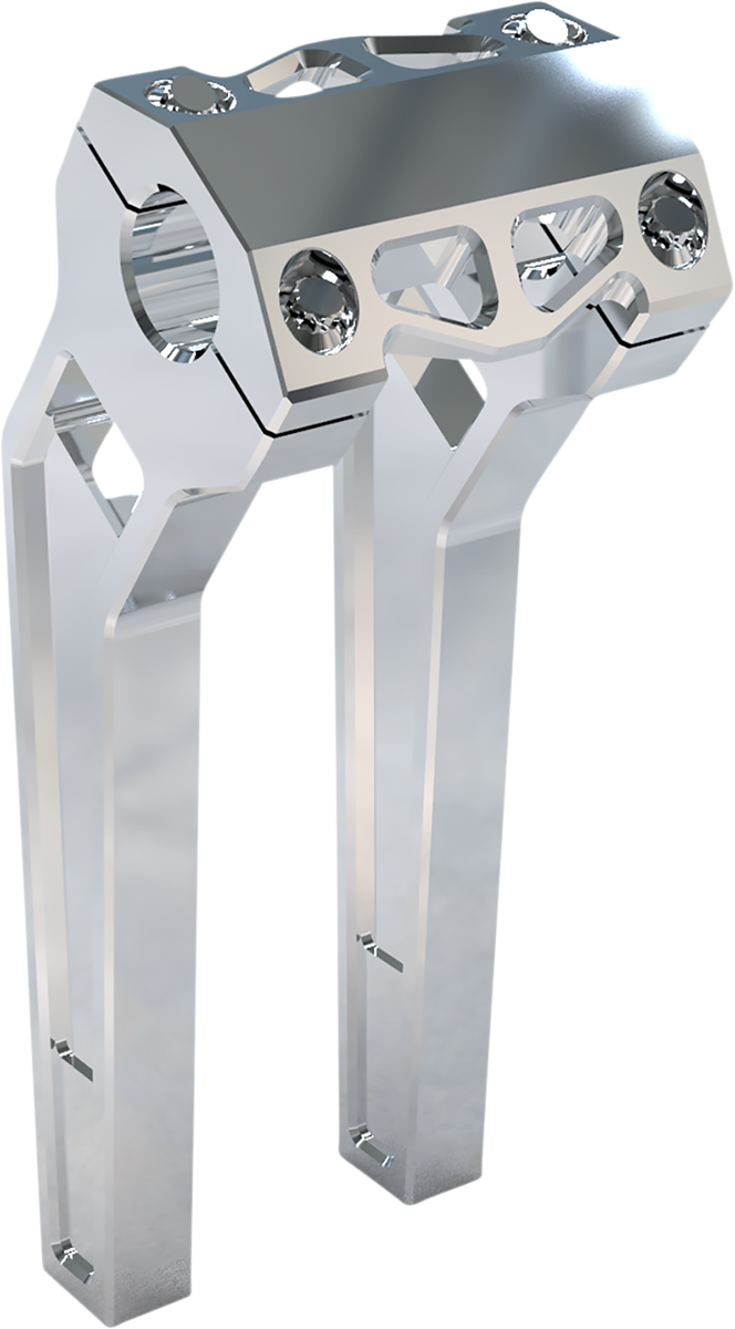 Performance Risers - Pullback - 10" x 1-1/4" - Raw [0602-1211]