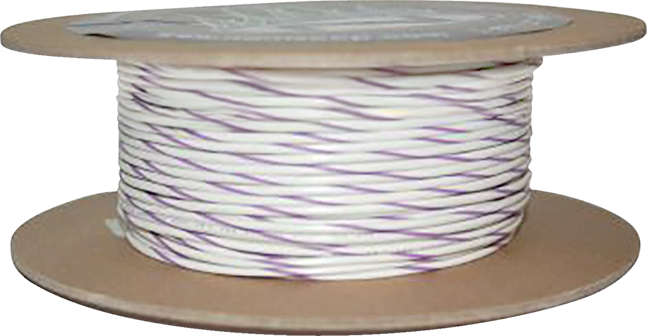 OEM Color Wire Spool - 100' Wire Spool - 20 Gauge - White/Violet [2120-1330]
