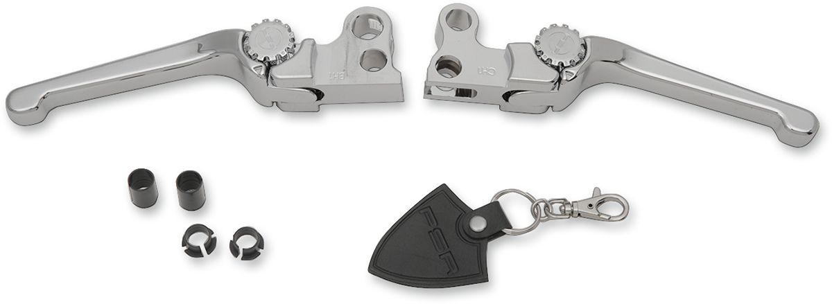 Anthem Adjustable Lever Set for Harley Models - Chrome [0610-1699]