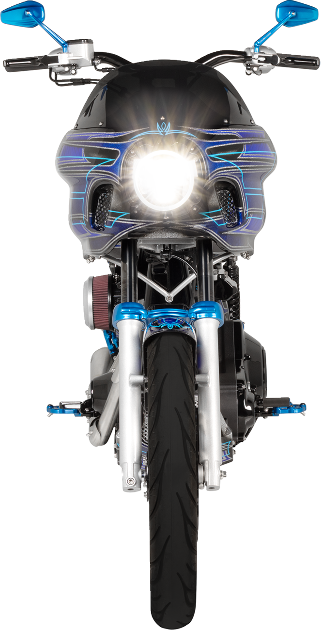 5-3/4" LED Halo Headlamp - Headlight - Black [2001-2483] - Image 4