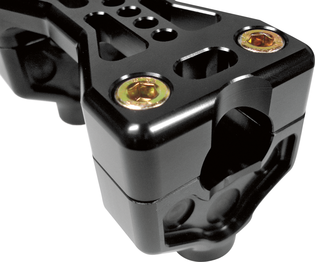 Series 900 Handlebar Clamp Assembly - Harley Davidson - Black [0603-0266] - Image 2