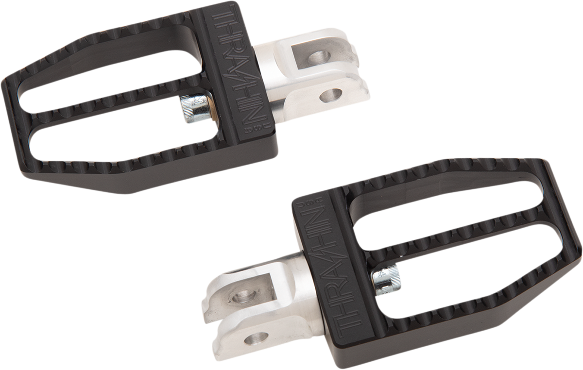 Militant Foot Pegs - Front Militant Foot Pegs - Black - Softail [1620-2097]