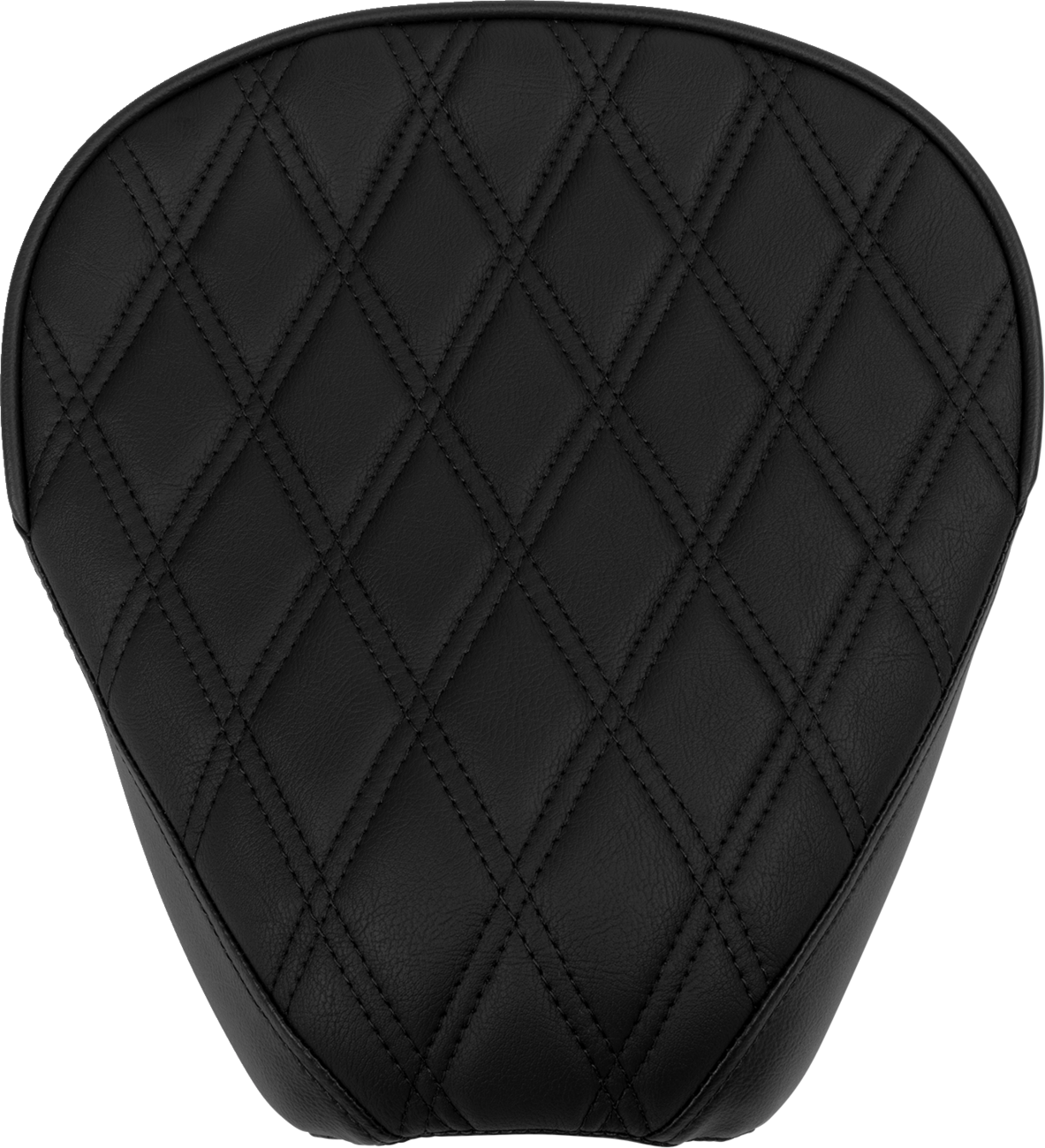 Rear Solo Seat - Wide - Double Diamond - Black Stitch - FL '97-'23 [0801-1953]