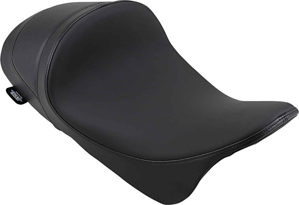 EZ-ON Mount Forward Low Solo Seat - Low Profile Solo Seat - Forward - Smooth - FL '08-'23 [0801-1251]