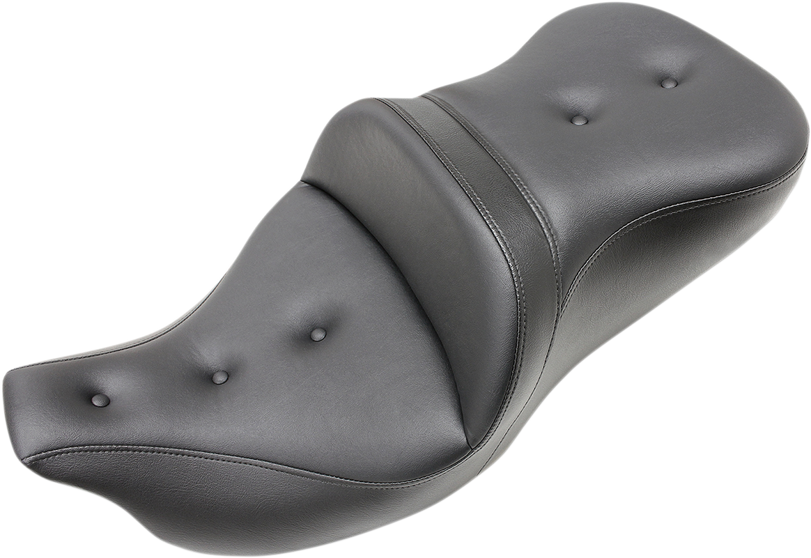 Roadsofa™ Trike Seat - Roadsofa™ Seat - Pillow Top - without Backrest - Black - FLH/FLT '09-'24 [0801-1195]