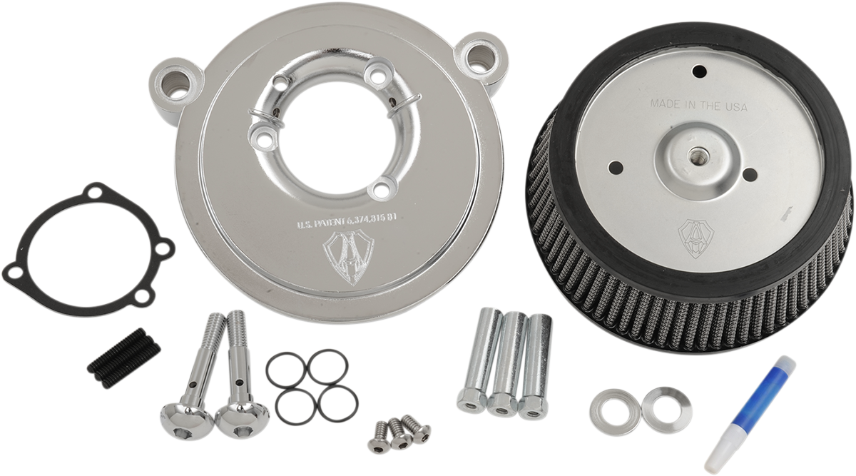 Big Sucker™ Air Filter Kit - Chrome - Stage I [1010-1759] - Image 2