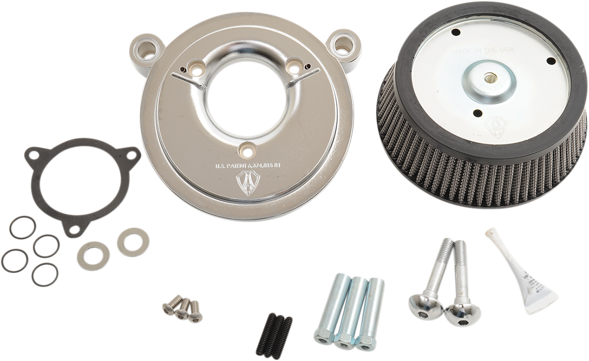 Big Sucker™ Air Filter Kit - Chrome - Stage I [1010-1757] - Image 2