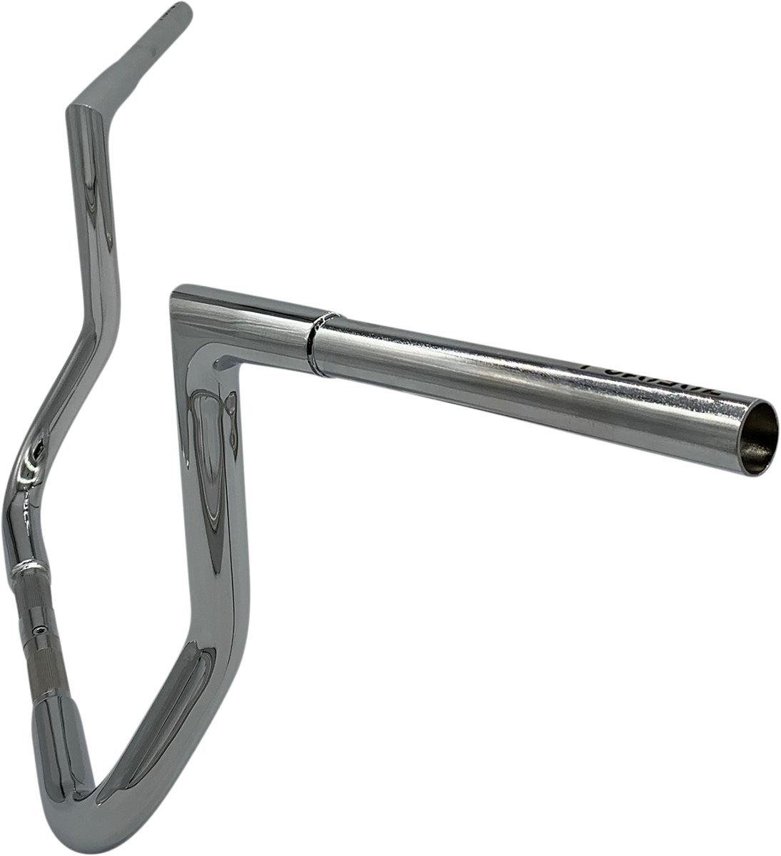 1-1/4" EZ Install Flat Top Handlebar - 12" - Chrome [0601-5505] - Image 2