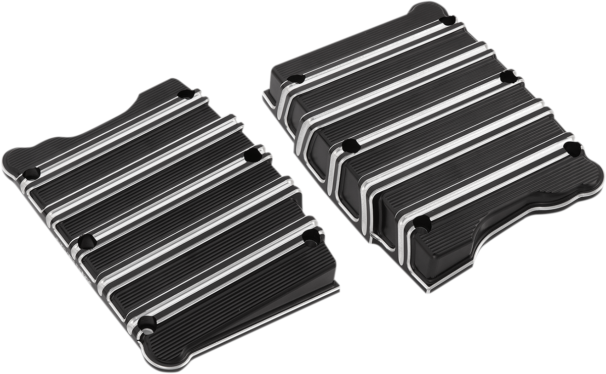 10 Gauge Rocker Box Top Covers - Rocker Box Covers - 10 Gauge - Black [0940-1342]