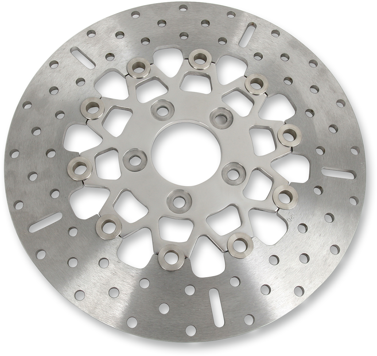 Custom Stainless Steel Rear Brake Rotor - Brake Rotor - Silver [1710-0157]
