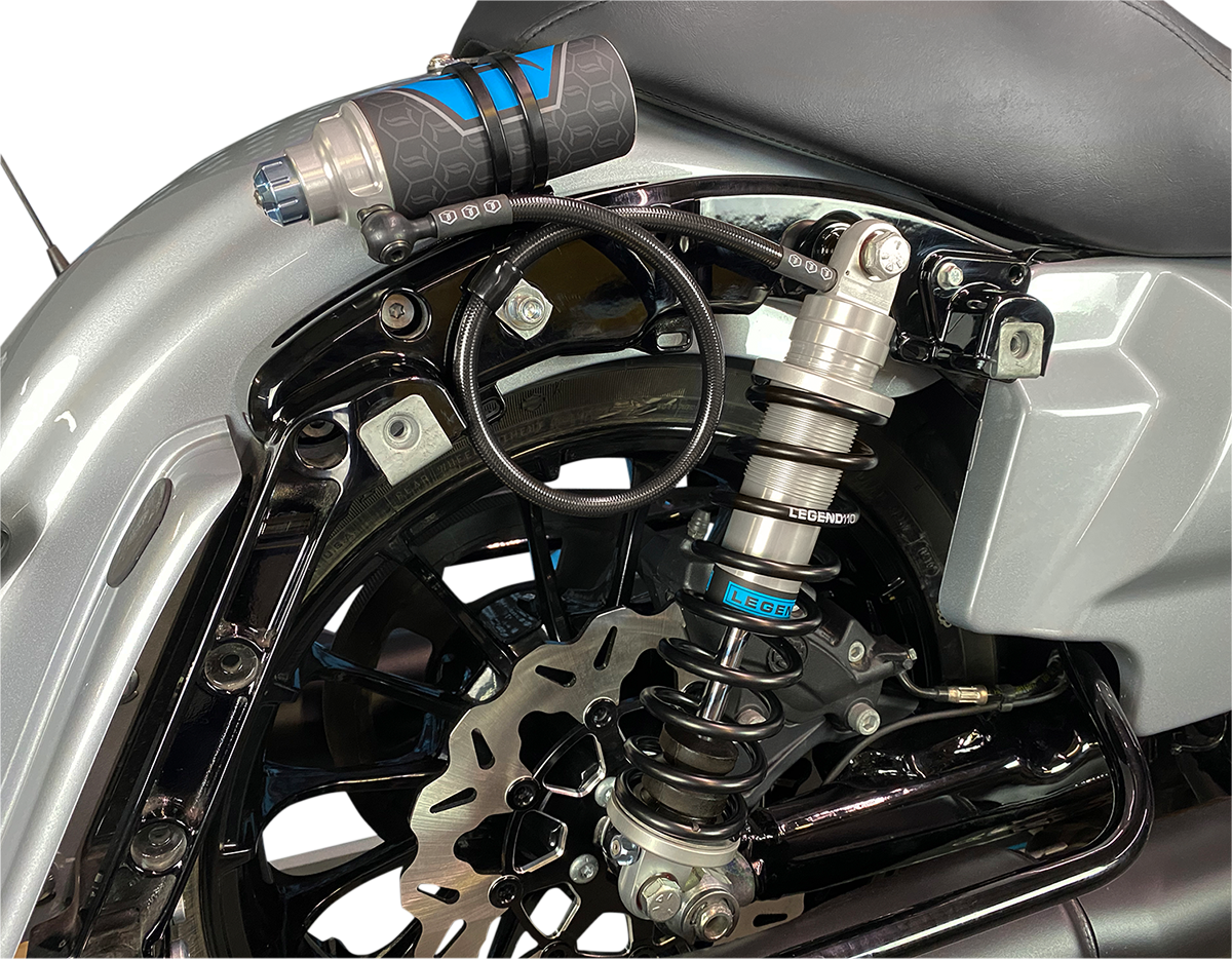 REVO ARC Remote Reservoir FL Coil Suspension - REVO ARC Remote Reservoir Shocks - 13" - Standard - Clear [1310-1926] - Image 2