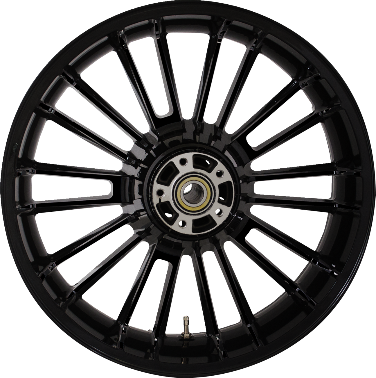 Atlantic Precision Cast 3D Wheel - Wheel - Atlantic 3D - Rear - Single Disc/with ABS - Black - 18x5.5 [0202-2188]