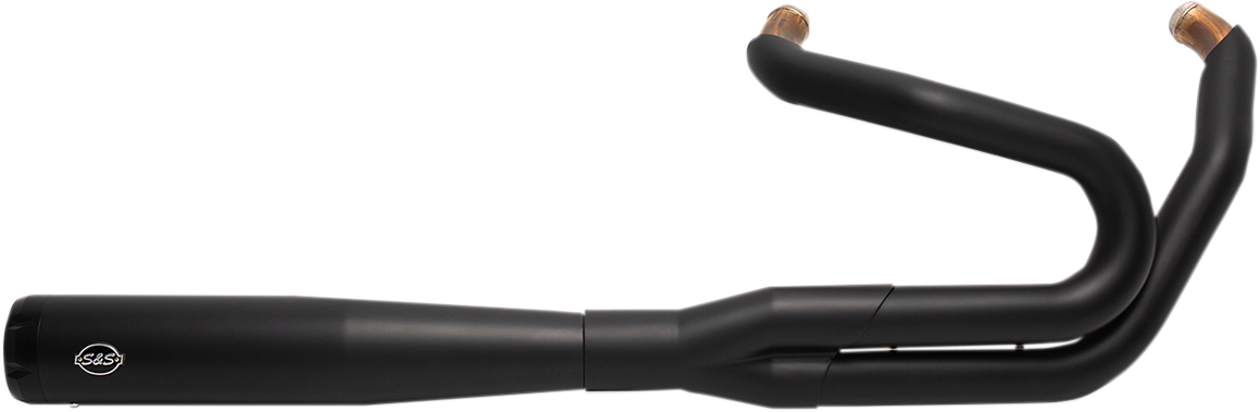 SuperStreet 2:1 50 State Exhaust System - 2:1 50 State Exhaust for M8 Softail - Black [1800-2485] - Image 3