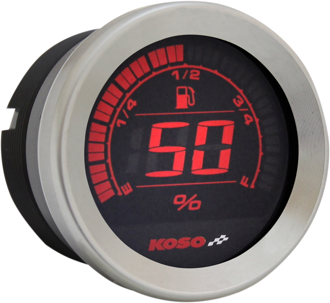 Replacement Gauge - 2" Fuel Level Gauge - Chrome [2212-0601] - Image 2