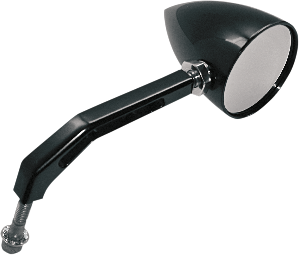 ViewTech V Billet Mirror - Mirror - ViewTech 5 - Side View - Teardrop - Black [0640-0199]