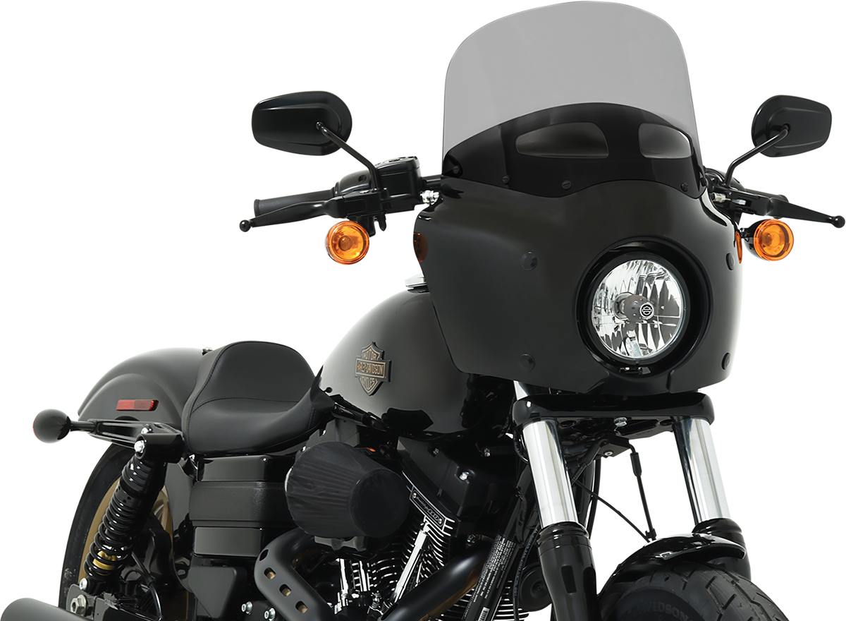 Road Warrior Windshield — Includes Vent - Road Warrior Windshield - Vented - Black Smoke -11" [2350-0460]