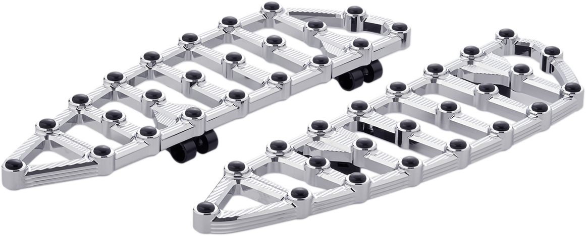 MX Billet Floorboards - MX Driver Floorboards - Chrome [1621-0941] - Image 2
