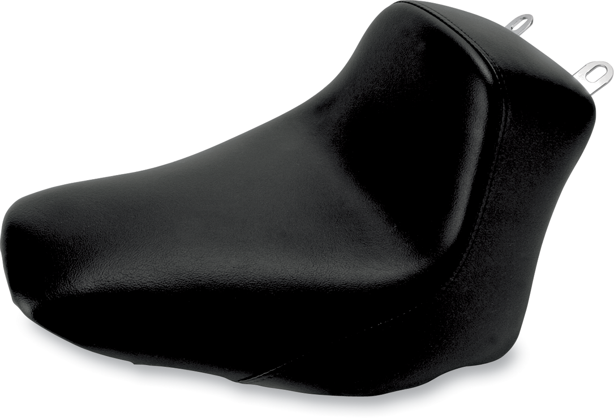Heels Down Solo Seat - Without Backrest - Plain - Black - FLSTC [0802-0598]