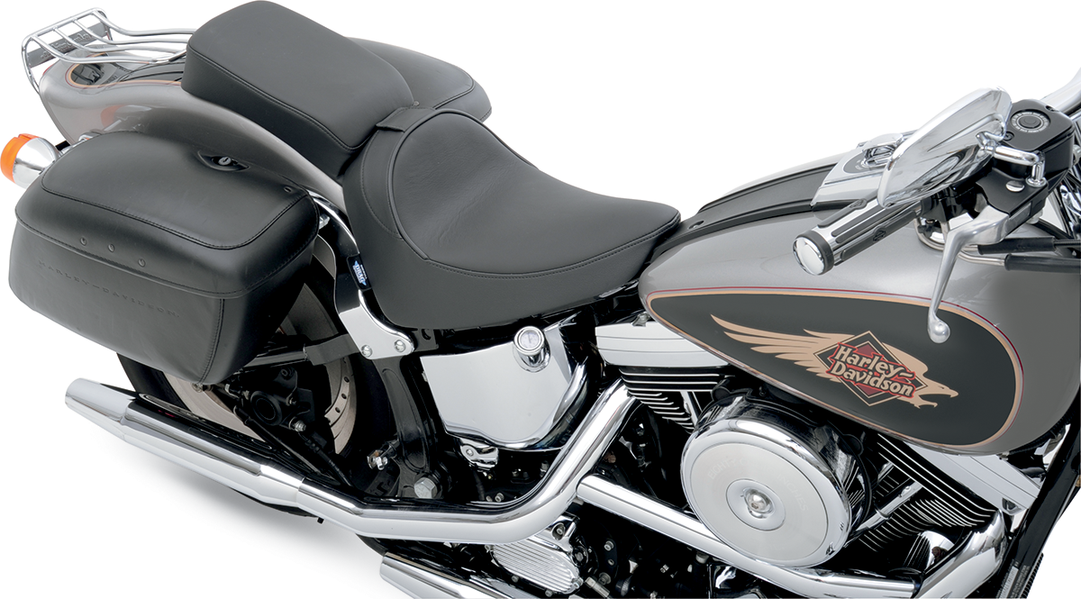 Backrest Compatible Solo Seat — Smooth - Solo Seat - Smooth - Driver Backrest - FXST/FLST '84-'99 [0802-0618] - Image 8