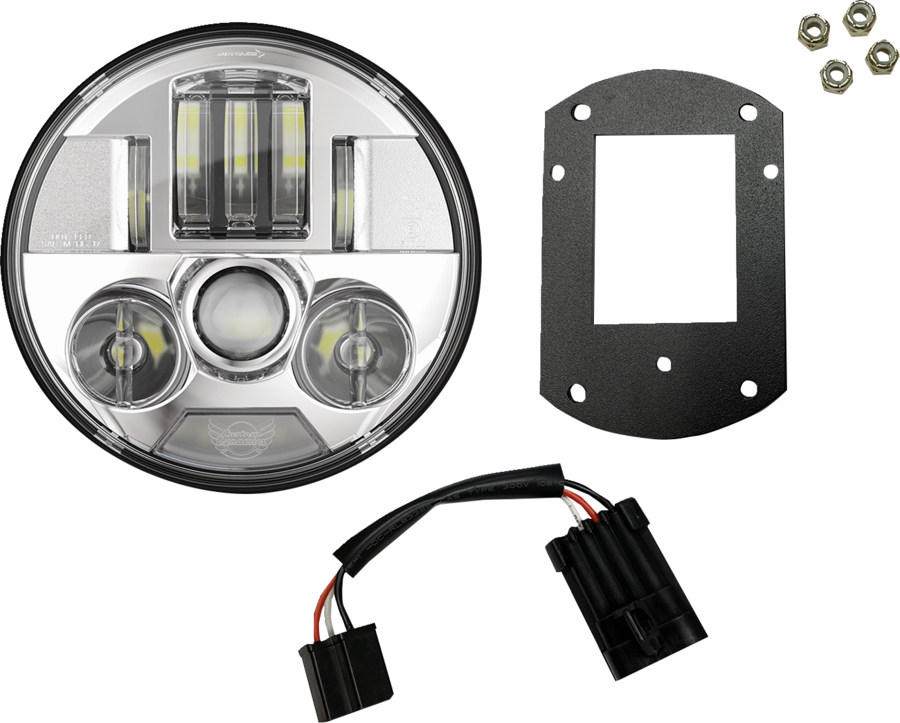 ProBEAM® Headlight Kit - 5-3/4" - Chrome - FXLRST/FXRST [2001-2739]