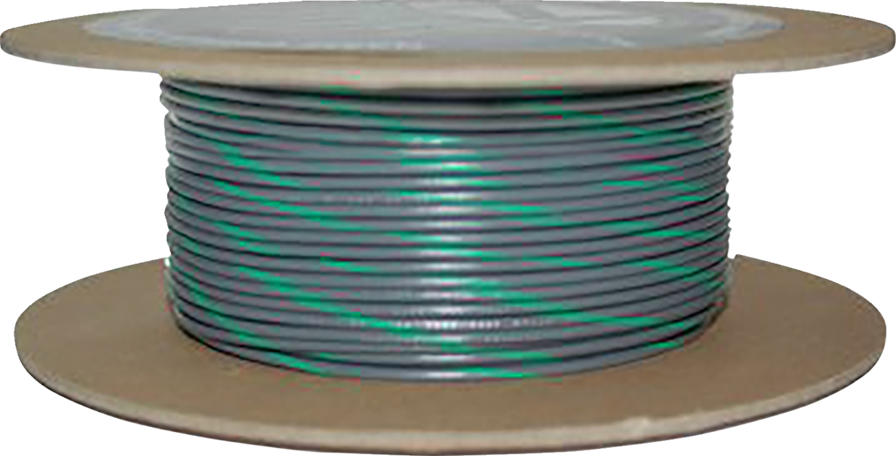 OEM Color Wire Spool - 100' Wire Spool - 20 Gauge - Gray/Green [2120-1326]