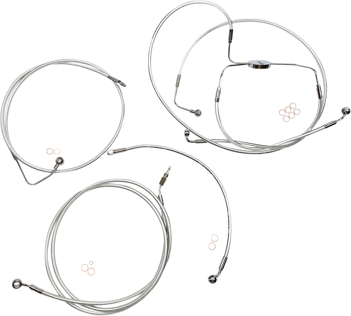Sterling Chromite II® Designer Handlebar Installation Kit - 10" - '08-'12 CVO/Screaming Eagle [0662-0738]